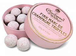 Casa Forma Luxury Interior Design Charbonnel & Walker Pink Marc De Champagne Truffles