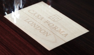 Casa Forma London Business Card & Logo Vault, Switzerland