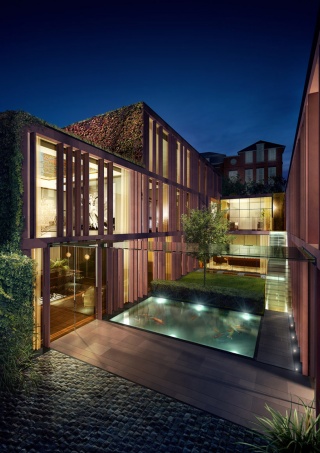 casa forma glebe place chelsea main building night view
