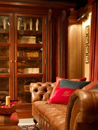 casa forma billingbear polo club tan brown leather sofa