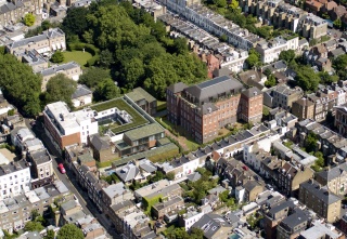 casa forma glebe place chelsea building aerial view