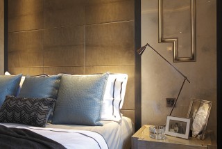 casa forma luxury interior design bedroom pillows
