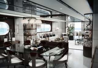 casa forma private yacht monaco luxury interior design