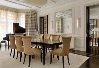 casa forma down street mayfair dining room table and chairs